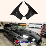 For BMW E92 Real M3 KZ Style Vented Cooling Front Fender Pair (Carbon In Vents)