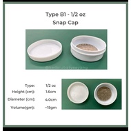 [Wholesale] Cream Container | Bekas Tester | Krim Jar | Cosmetics|1/2oz {15g}) (1000pcs)