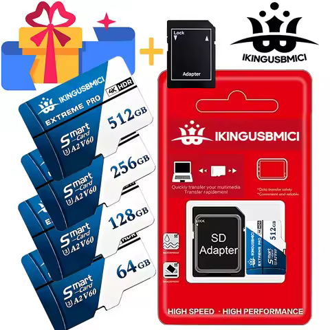 Original Memory Card TF Cards Micro TF SD Card SD Cards 64GB 128GB 512GB Ultra HD High Endurance U3 