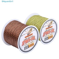 QUENTIN1 Braided Fishing Line Endurance Strong 100m 10-60LB Weave Camo Yellow PE Braided