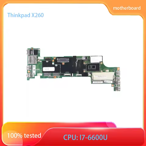 For Lenovo Thinkpad X260 Motherboard SR2F1 I7-6600U NM-A531 01EN203