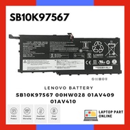 .. .. CARBON X 1 SB10K97567 SB10K97566 00HW028 01AV409 01AV410 LAPTOP BATTERY