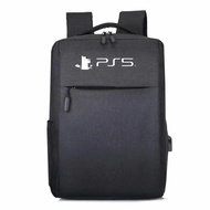 {Aishang watch industry}กระเป๋า PS5กระเป๋าเป้สะพายหลังคู่สำหรับ Playstation 5แล็ปท็อปท่องเที่ยวกลางแจ้งกระเป๋าธุรกิจความจุสูงอินเทรนด์สำหรับ PS 5 Infantry Pack