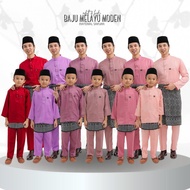 Baju Melayu Moden Regular Fit Aidilfitri 2024 Baju Melayu Lelaki Dewasa Baju Melayu Cekak Musang