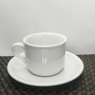 Cangkir / gelas set SANGO KERAMIK TEBAL putih MIRIP NIKURA 055012