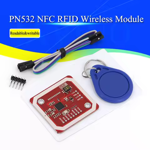 1/5/10Pcs PN532 NFC RFID Wireless Module V3 User Kits Reader Writer Mode IC S50 Card PCB Attenna I2C