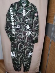 AAPE 迷彩連身衣，T恤，外套