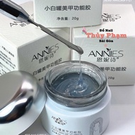 Gel Nặn Annies không bết dính 20g Gel vẽ nổi Gel thủy tinh - Trắng Trong - Đồ Nail Thủy Phạm