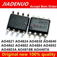 5PCS AO4821 AO4824 AO4838 AO4840 AO4862 AO4882 AO4884 AO4892 AO4803A AO4818B AO4407A sop-8 Chip ic