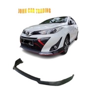 Ready Stock Toyota Vios / Yaris 2019 Oem Front Skirt Pu Front Skirt Bodykit Skirt Depan Front Lip Pu