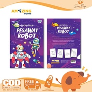 AMAZING Coloring Book Robot Plane | Story Books, Children's Fairy Tale Books | Amazing Book Kids