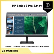 HP Series 3 Pro 324pv 23.8 Inch FHD 100Hz VA LCD Panel with Anti-glare HDMI VGA Monitor