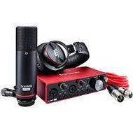 Focusrite Scarlett 2I2 Studio Pack 3Rd Generation (Recording Bundle)