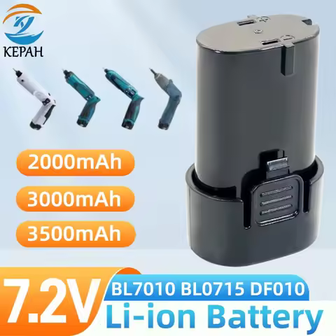 100% Brand New 7.2V 3.0Ah Rechargeable Lithium Ion Battery Universal Replacement for BL7010 BL7015 D