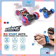 🐳Hand Gesture Stunt Car Dual Remote Control Twister Remote High-Speed Climbing Car Kenderaan Mainan 