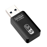 WiFi 5 USB Adapter Dongle 1200Mbps Mini AC1200M Wireless Network Dual Band 2.4GHz 5.8GHz Network Ant