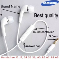 Handsfree Headset Samsung J5 s4 A3 A5 A7 J3 J7 J8 A8 A9 s4 S5 S6 HP Earphone Handsfree s4 original