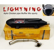 Apito Chicken pipe Mio sporty Muffler