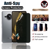 Anti-scratch jelly Hydrogel spy privacy matte Sharp Aquos R7 R8S R8S PRO
