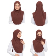 TUDUNG MASK MOSSCREPE