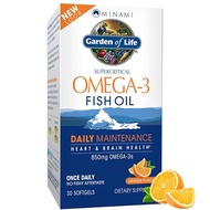 Garden of Life EPA/DHA Omega 3 Fish Oil - Minami Natural Brain Function, Heart and Mood Supplement,