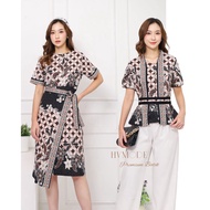 Batik Dress - Batik Span Dress - 821 Batik Cheongsam Dress