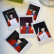 Ziyu Red Jacket New Start Construction Polaroid Photocard Speedy Fish Rice Self-Printed 10cm Card 7.