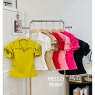 HELLO 8686 ROSES ZIP TOP BANGKOK