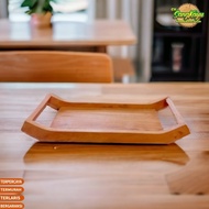 Wooden Tray with handle 30x12x2cm Wooden Tray serving tray - 30 x 12 cm