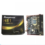 AMPTRON H81 LGA 1150 DDR3 Motherboard - H81 Motherboard