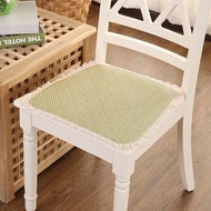 Chair Cushion Summer Cool Mat Cushion Office Chair Cushion Ice Silk Student Ice Rattan Mat Dining Chair Cushion