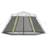 New Coleman Screened Canopy Tent with Instant Setup, 15 x 13ft Sun Shade Tent with Carry Bag and Pre-Attached Guy Lines, Shelter