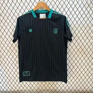 25/26 L.F.C Terrace Icons Stripe Jersey Black Green