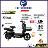 Sepeda Motor Listrik PROSTREET Kitkat Garansi Resmi ginal