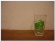 WH2512【四十八號老倉庫】全新 早期 台灣 綠 柳橙 玻璃杯 300cc 1杯價