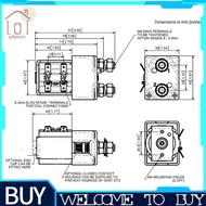SW80B-4 DC24V Single-Acting Solenoid Contactor SW80-164L for Electric Forklift 125A Albright Single-