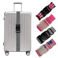 Adjustable Baggage Secure Lock Anti-theft Luggage Strap Password Lock Packing Belt Baggage  Belt