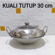 Frying Pan STAINLESS STEEL Frying Pan 30 CM + Frying Pan Lid Frying Pan/ 1 SET