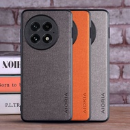Case for Oneplus 13 13R coque Luxury textile Leather skin soft TPU hard phone cover for Oneplus 13 c