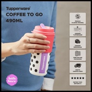 Tupperware Coffee To Go 490Ml - Botol Minum Cup Lucu Unik Kekinian