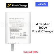 หัวชาร์จ Adaptor Charger  vivo V29 iQOO Z7x iQOO 12 5G 80W  FLASH CHARGE  Original 100% สินค้าแท้ รอ