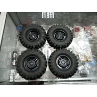 💥💥Set Tayar & Rim RC 1.9" Hex Saiz 12mm