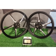 Fg511 RCB SPORT RIM YAMAHA LC5S, Y15ZR FRONT 1.60X17 REAR 1.85X17 100%ORIGINAL fg511