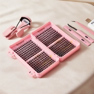 Natural Wispy Cluster Eyelash Extensions Set – DIY Lash Extension Kit Set Sambungan Bulu Mata Cluste