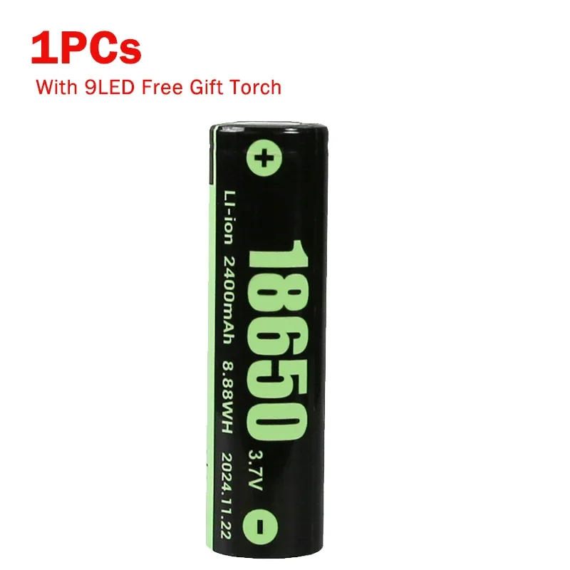 100% Brand New Original High-quality 18650 2000mAh/1000mAh 3.7V Lithium-ion Rechargeable Battery wit