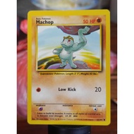 Pokemon TCG Card - Machop - 52/108 C