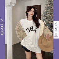 Women's t-shirt, unisex loose-form women's t-shirt, short-sleeved Korean style ulzzang style, code 9