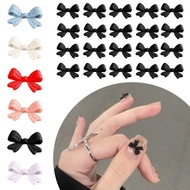 2026 New Nail Art Bow Decorations 3d Minimalist Nail Colors 6 Bow M4y9