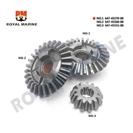 Gear Kit 647-45560 647-45551 647-45570 Suitable for Yamaha Outboard Motor 2-stroke 6HP 8HP Marine En