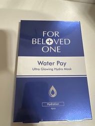 For Beloved One寵愛之名Water Pay水能亮微酵保濕大光圈面膜 4片